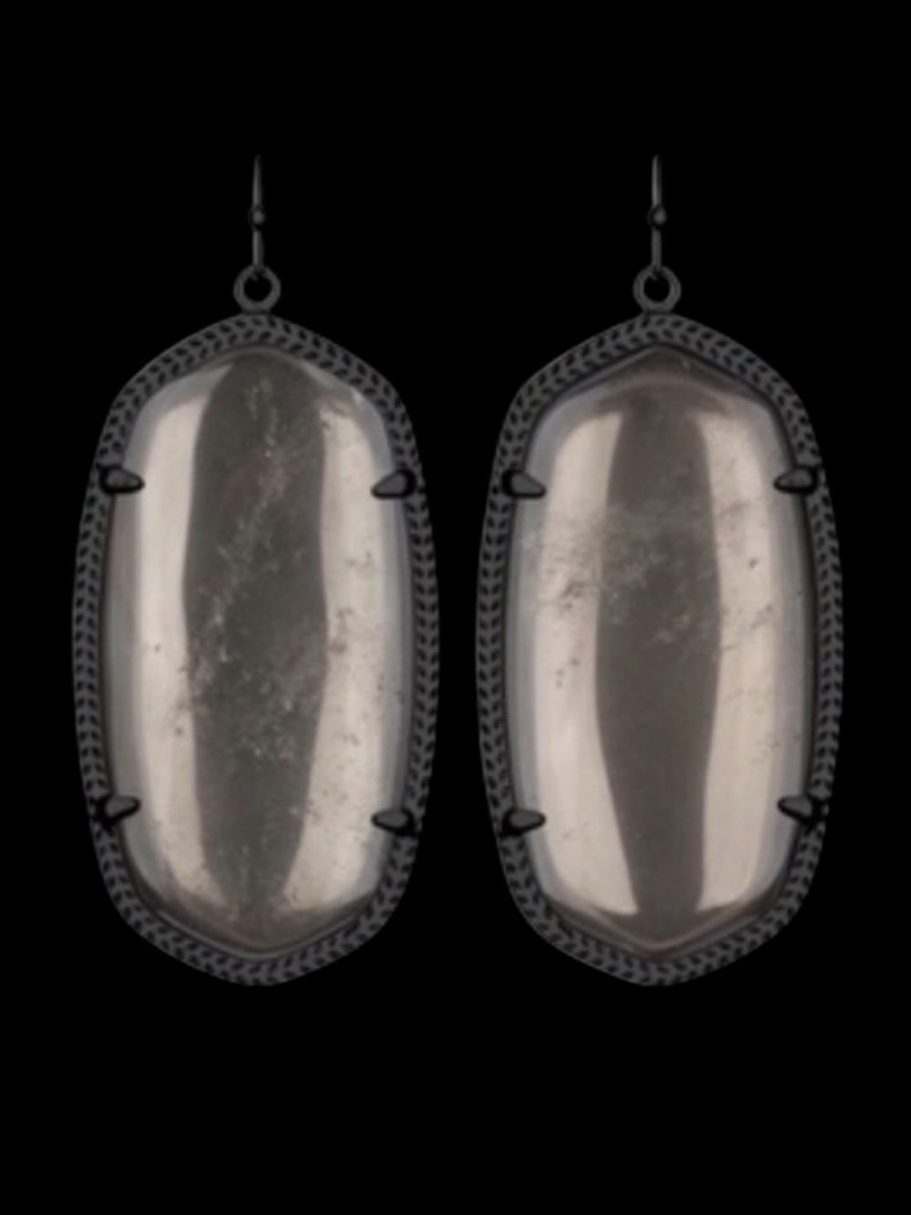 Kendra Scott Danielle Gunmetal Earrings in Pyrite